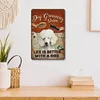 Dog - Vintage Metal Signs - 30*40cm