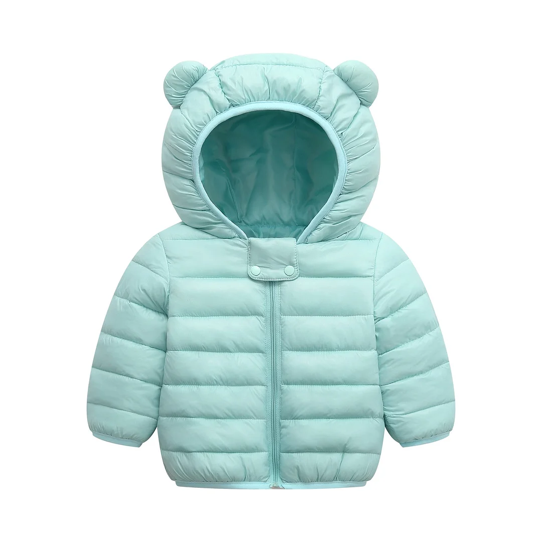 Warm Toddler Boys Jackets Autumn Winter Long Sleeve Hooded Character Pattern Children Outerwear Coats Kids Clothes