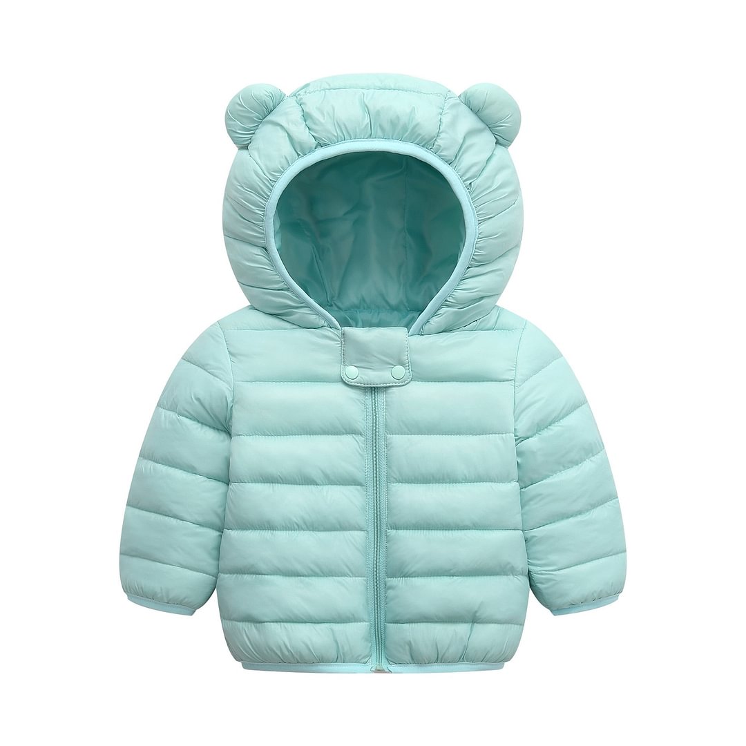 Warm Toddler Boys Jackets Autumn Winter Long Sleeve Hooded Character Pattern Children Outerwear Coats Kids Clothes