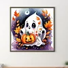 Cute Little Ghost-Full Round Diamond Painting 30*30CM