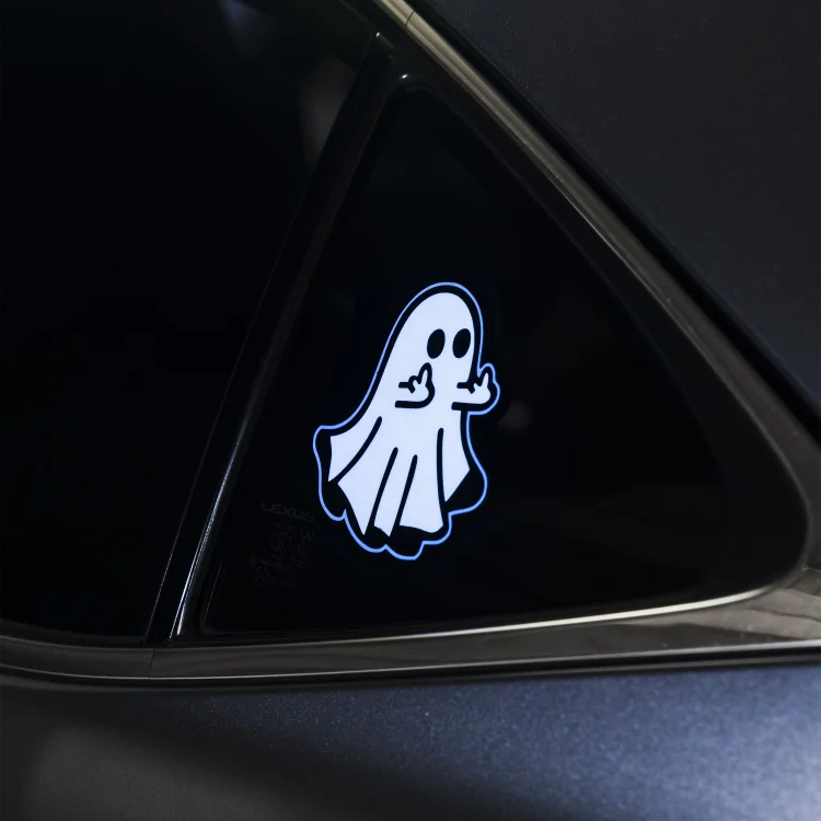 Flip Off Ghost Glow/LED Panel