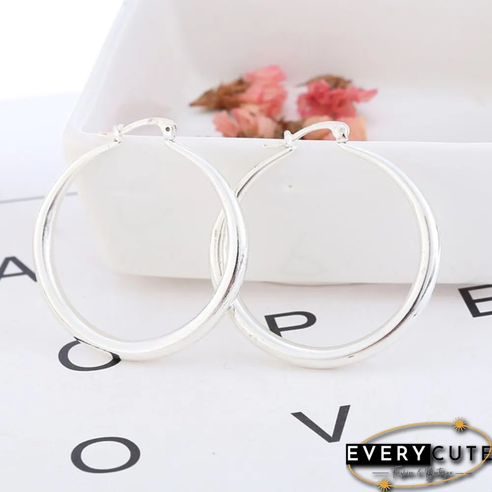 Exquisite Fashion 925 Silver 18K Gold Earrings Party Princess Engagement Wedding Christmas