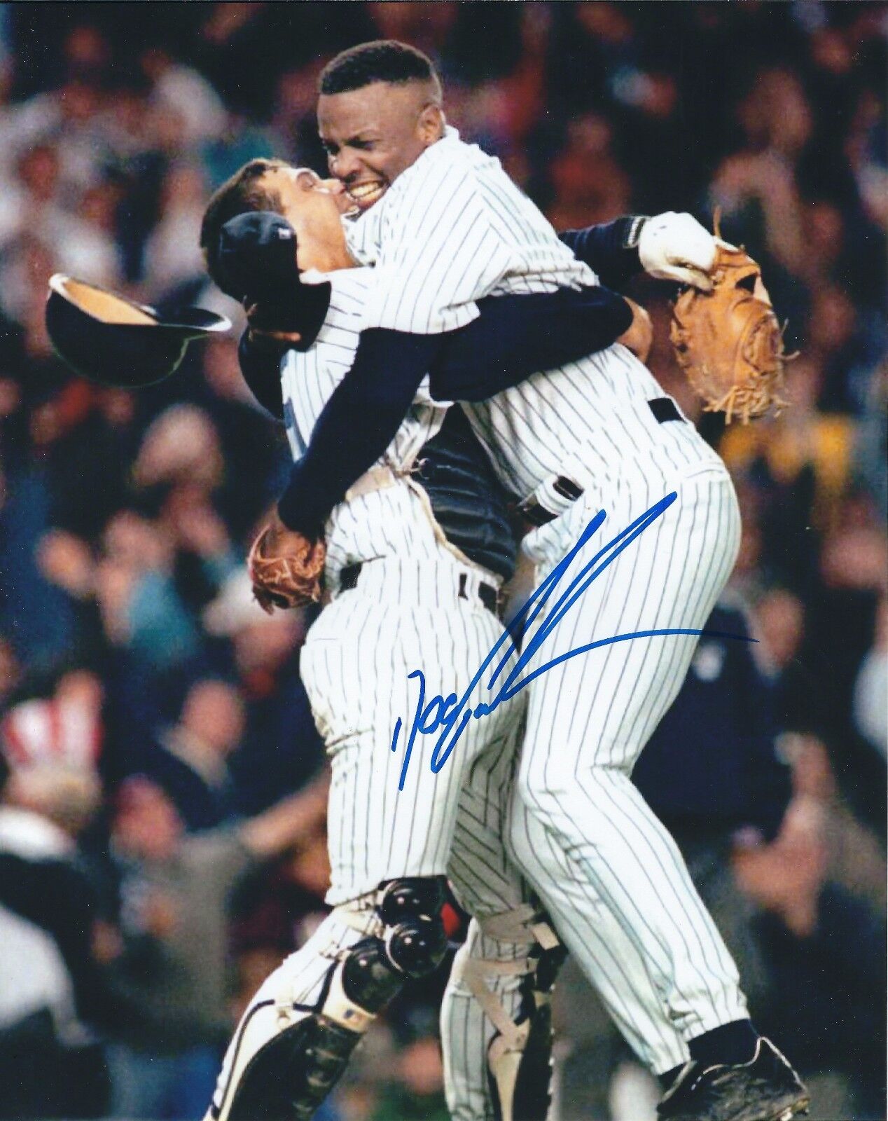 Signed 8x10 DOC GOODEN New York Yankees Autographed Photo Poster painting-COA