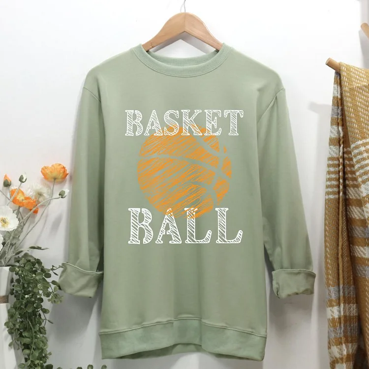 Basketball Lover Women Casual Sweatshirt-0020005