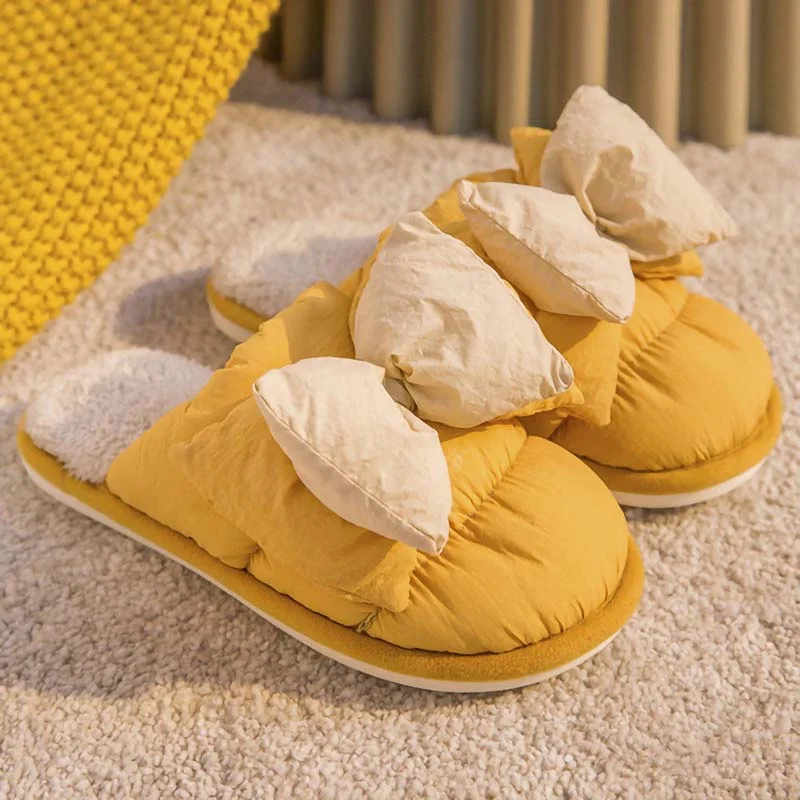 Letclo™ Winter Indoor Warm Soft-soled Couple Plush Slippers letclo Letclo