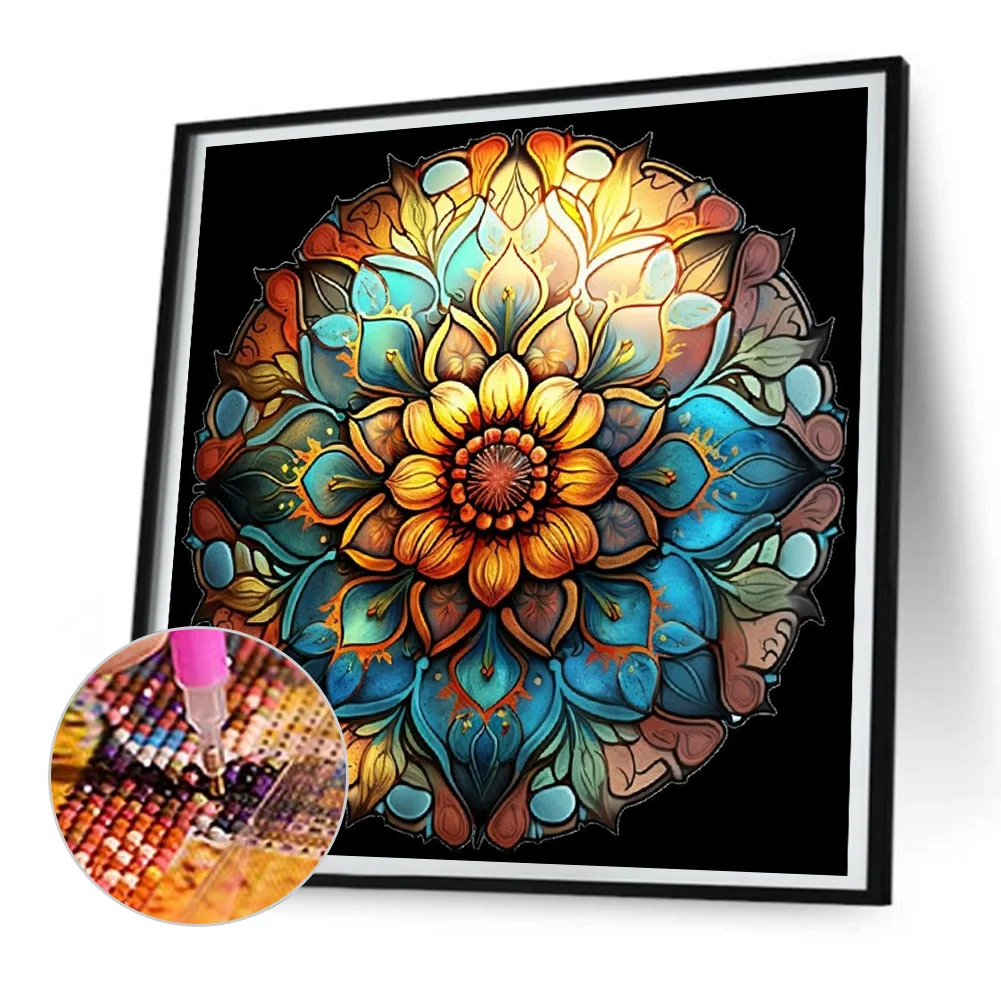 Diamond Painting 3D, 30x40 cm, Round Diamonds, Full Drill with Frame - The  Bloom of Youth LT0095