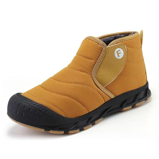 Men WInter Orthopedic Shoes Plush Casual Snow Boots