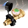 Brass Leak Detector Gas Pressure Meter Pressure Level Meter Indicator for BBQ RV