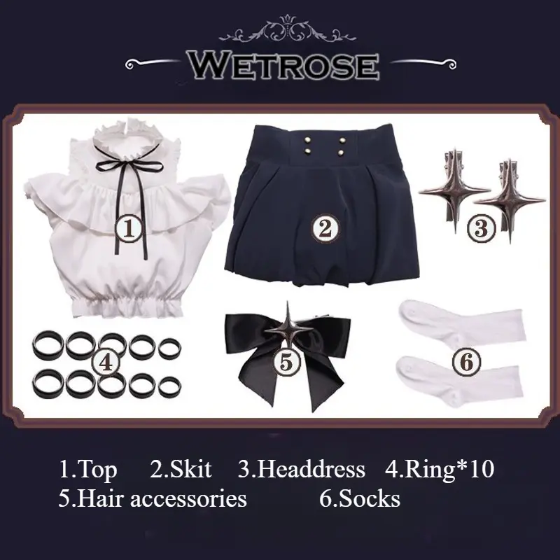 [Wetrose] In Stock Arknights Amiya Anime Expo 2026 Dress Game Outfit Cosplay Costume
