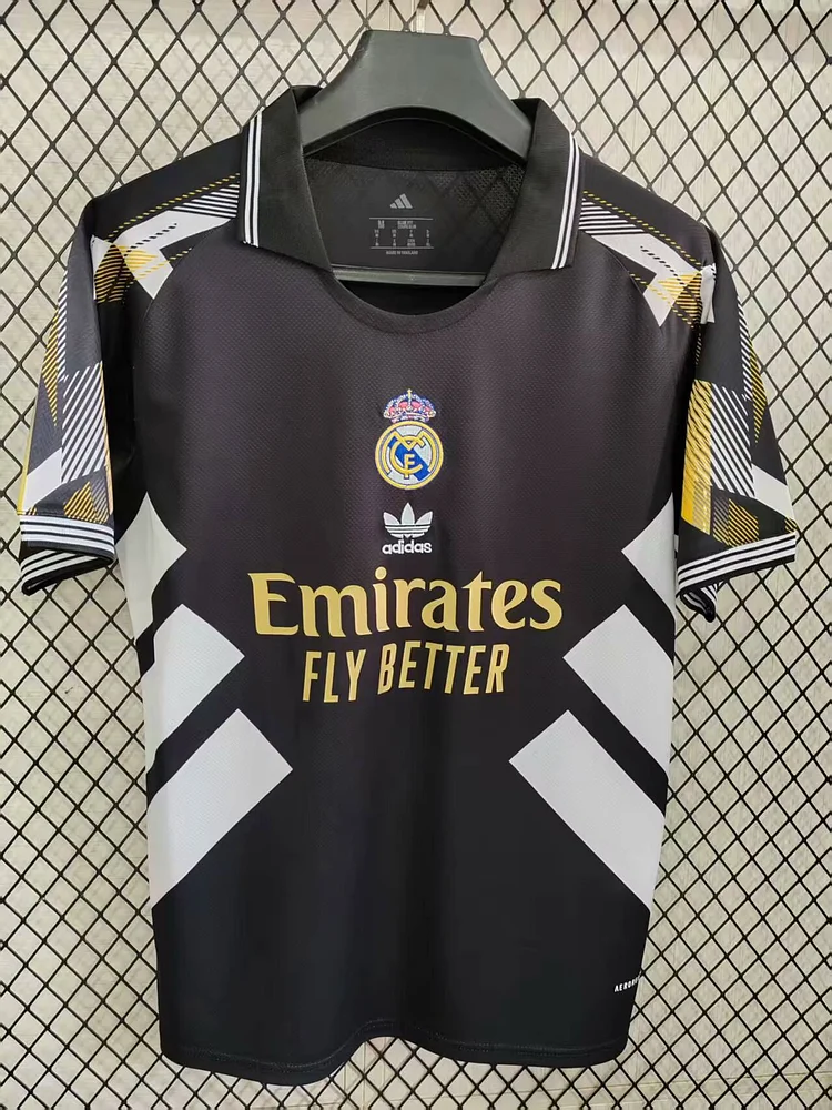 2025-26 - Real Madrid Special Edition Black Jersey - Fan Edition