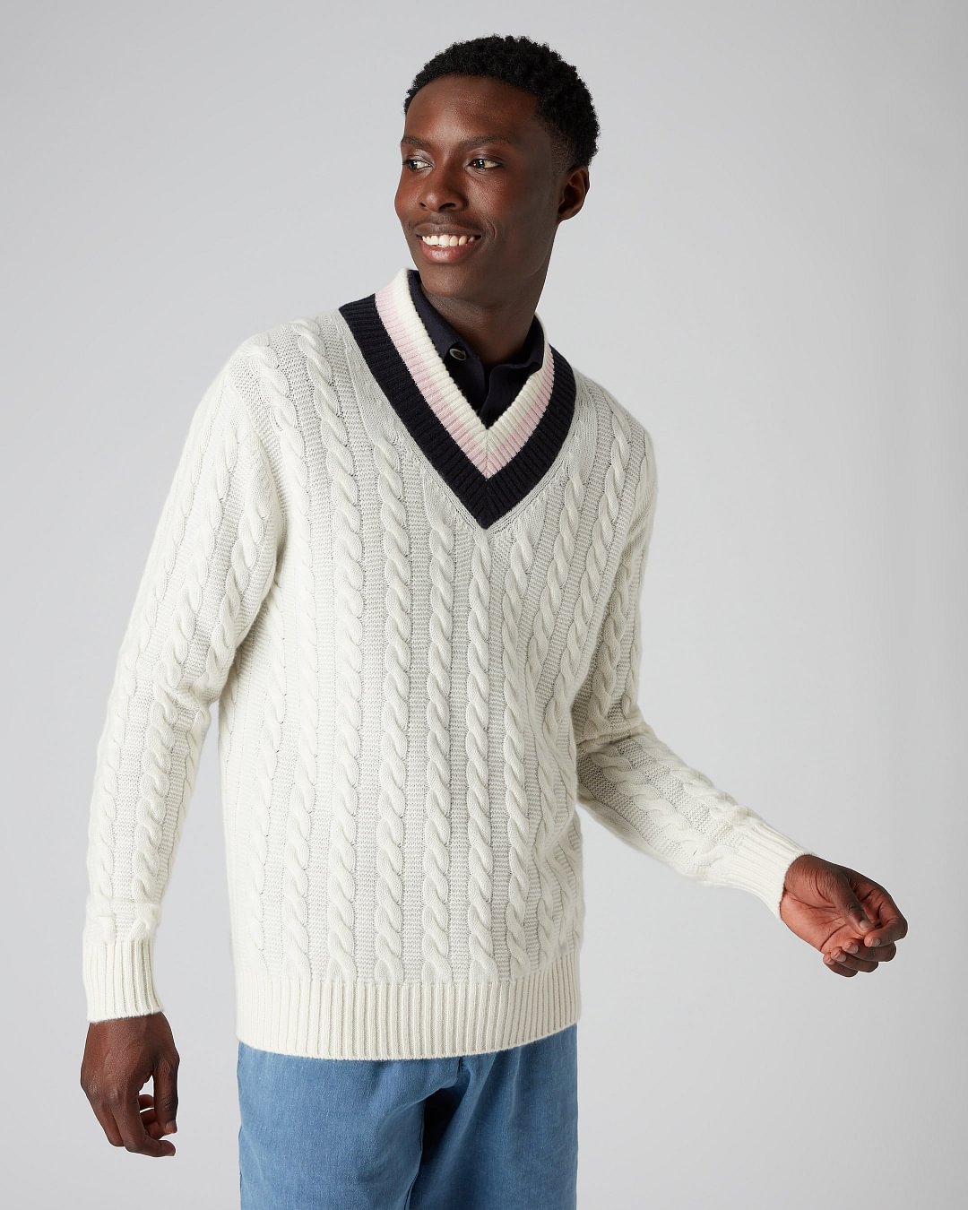 ivory cashmere jumper