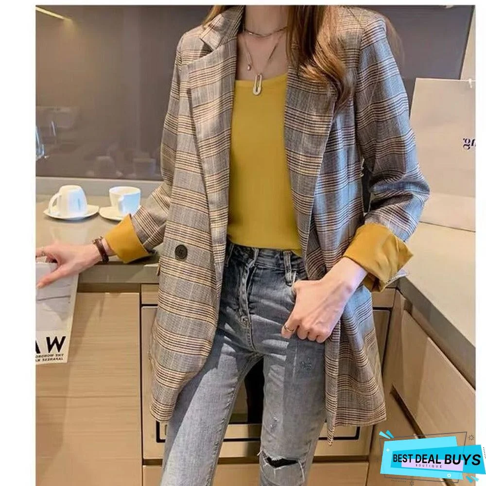 New Loose Small Suit Jacket Woman