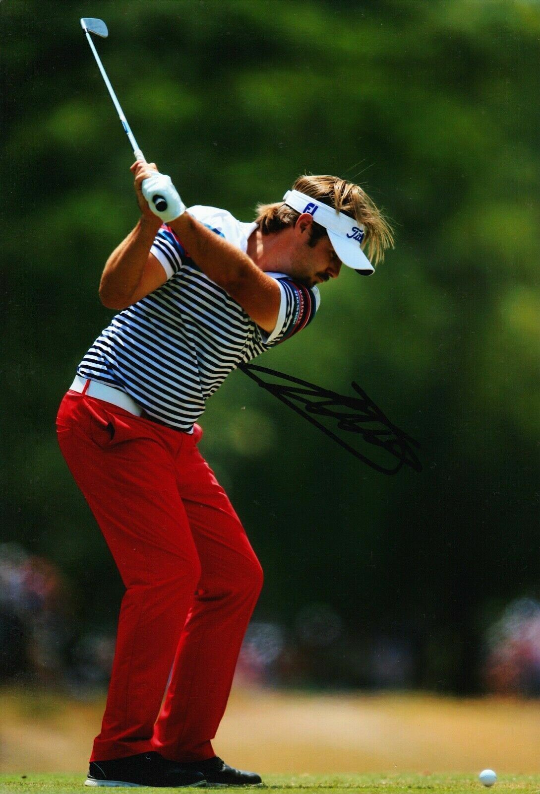 Victor Dubuisson Signed 12X8 Photo Poster painting Genuine Autograph AFTAL COA (D)