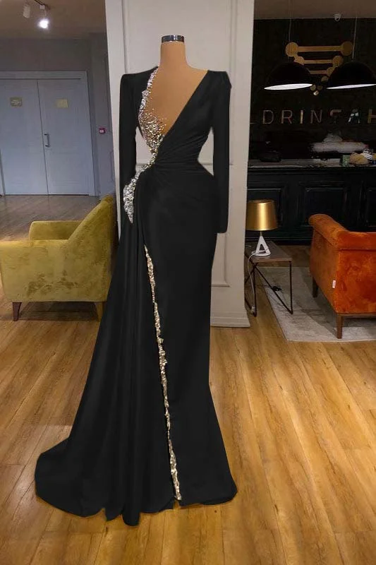 A Line Yellow Lace Up Prom Dress with Beadings LBQ0760 main image 1