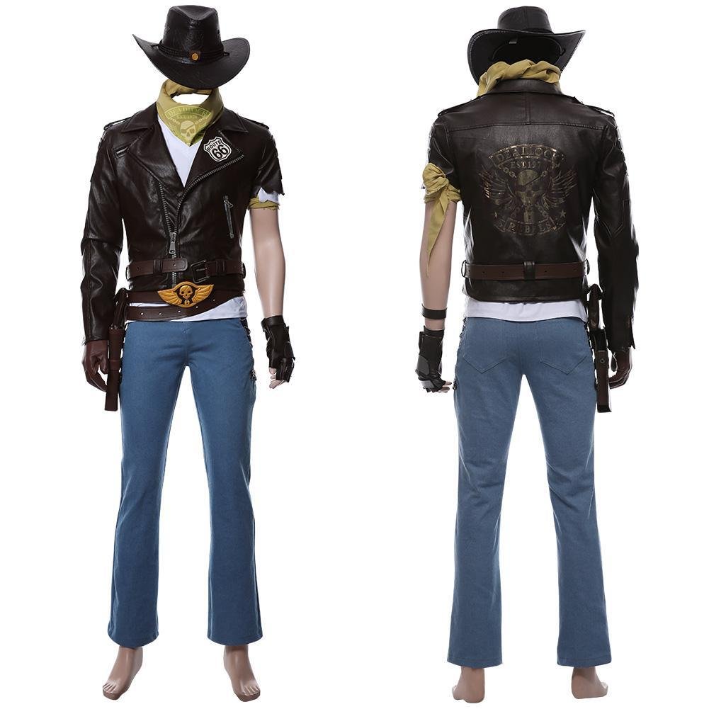Overwatch Jesse Mccree Cosplay Costume
