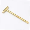 6 in 1 Metal Handle Screwdriver Small Hammer Disassembly Screwdriver Mini Screwdriver 6 in 1 Screwdriver Daily Small Copper Hammer Set