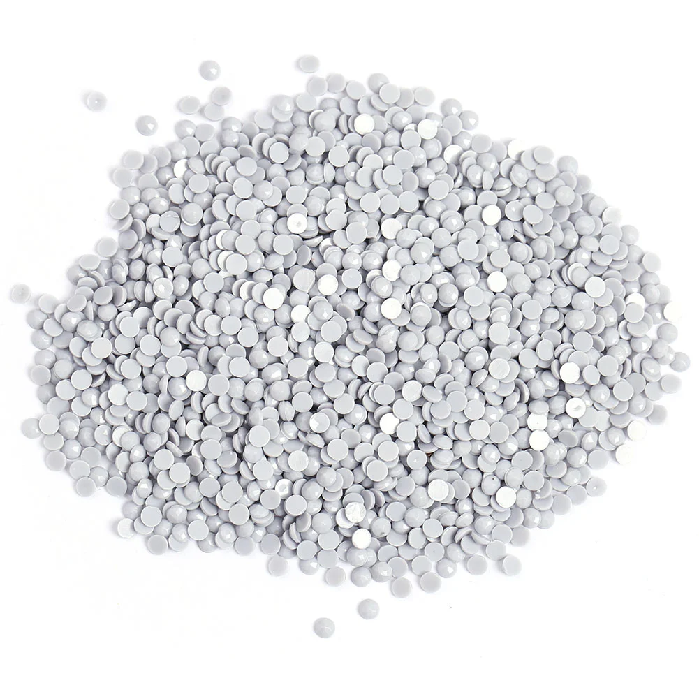 1 Bag Round Drill Diamond Rhinestone Resin Crystal Beads for Missing Beads
