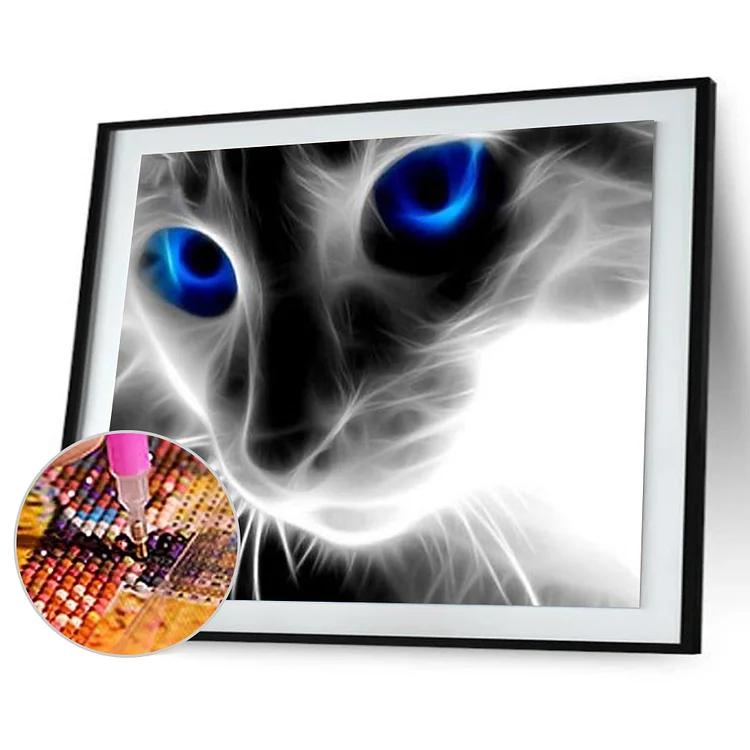 Cat   Diamond Painting 40*30cm