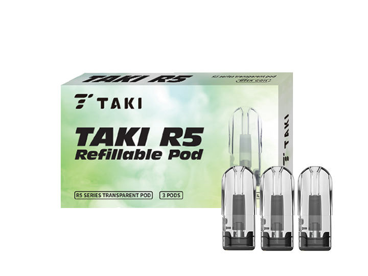 TAKI R5 Transparent open vape pod-veexshop