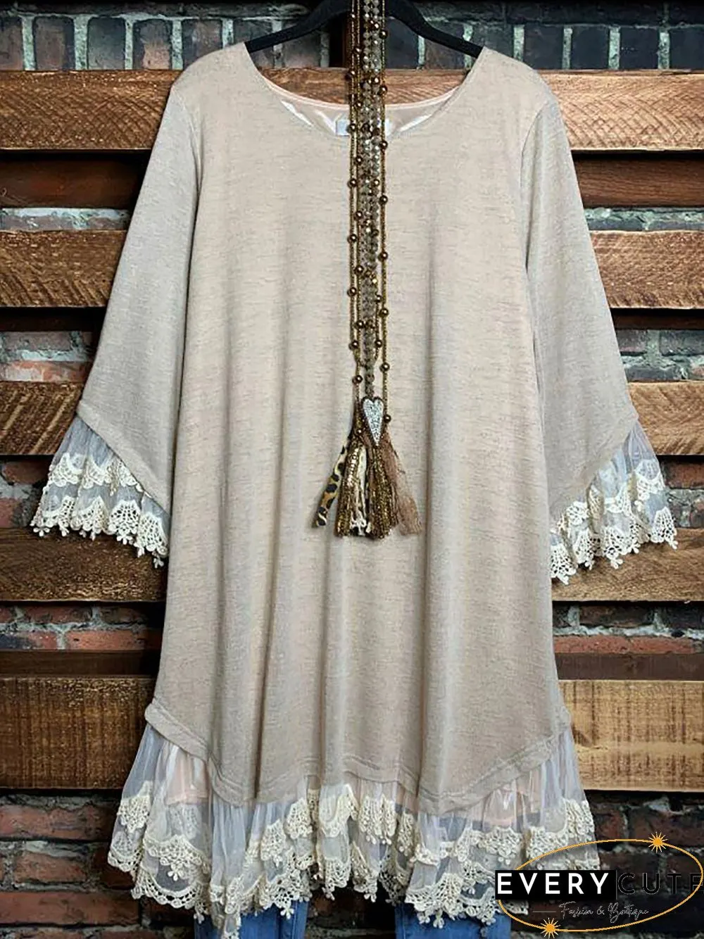 Basic Solid A-Line Tops