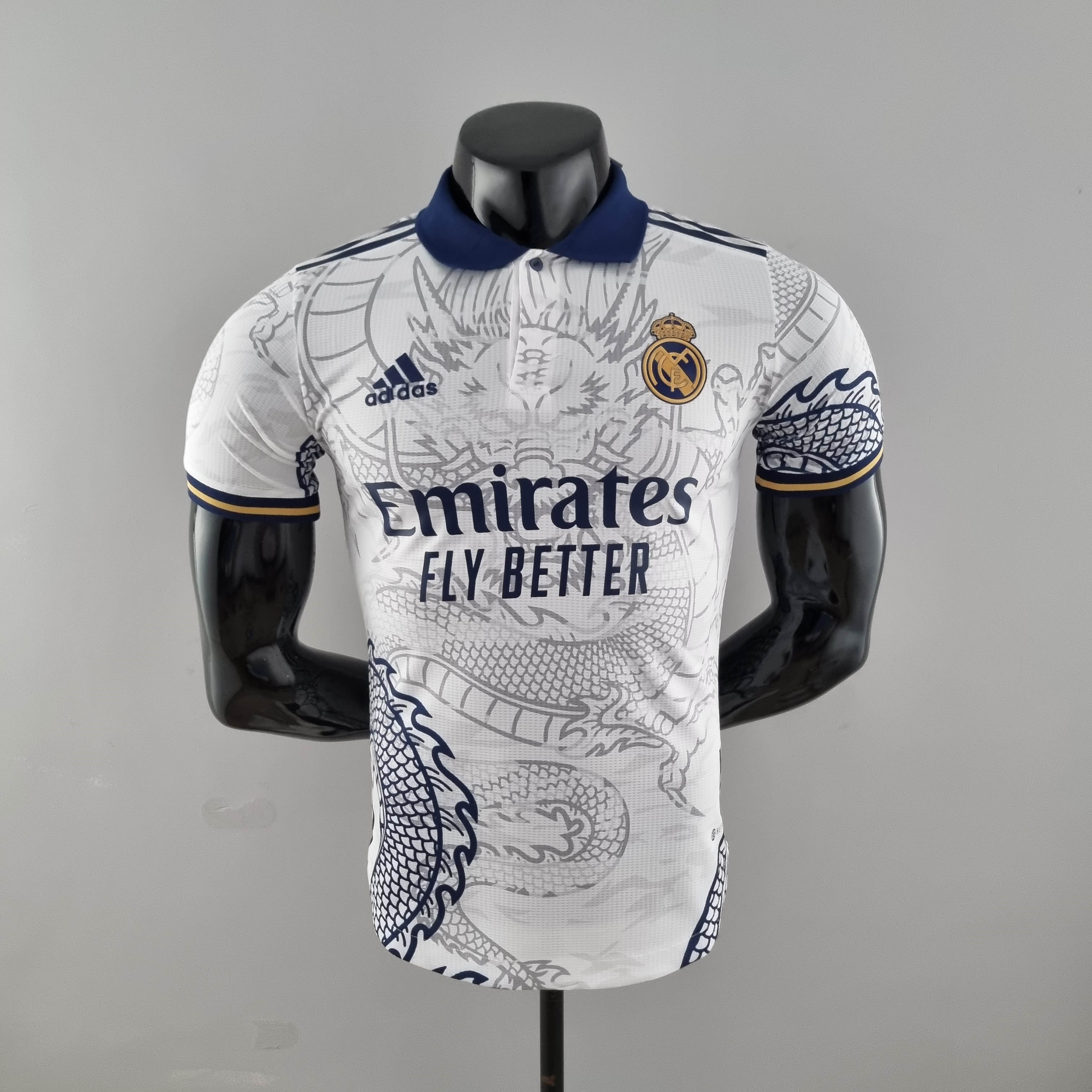 2022/2023 Player Version Real Madrid Chinese Dragon White