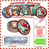 8pcs DIY Diamond Painting Coaster Kit With Holder - Christmas