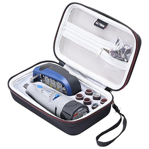 LTGEM EVA Hard Case for Dremel 7300-N/8 MiniMite 4.8-Volt Cordless Two-Speed Rotary Tool (The Rotary Tool is not included)