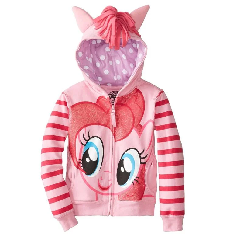 Girls Jackets My Children Hoodies Sweatshirt Baby Little Pony Clothing Girl Spring Autumn Jacket Coat Kids Casual hood Outwear