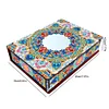 (US Local)Diamond Painting Storage Box DIY 5D Diamond Painting Jewelry Box for Women (B)