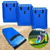 4 Pcs Vinyl Sand Bags with Handle for Bounce House Inflatable Water Bounce House