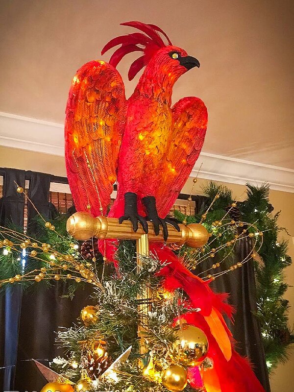 Christmas 🎄 Phoenix Fawkes Tree Topper
