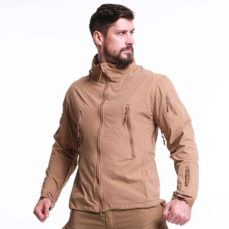 Waterproof Skin Jacket UV-Resistant Long Sleeve Sunscreen Shirt