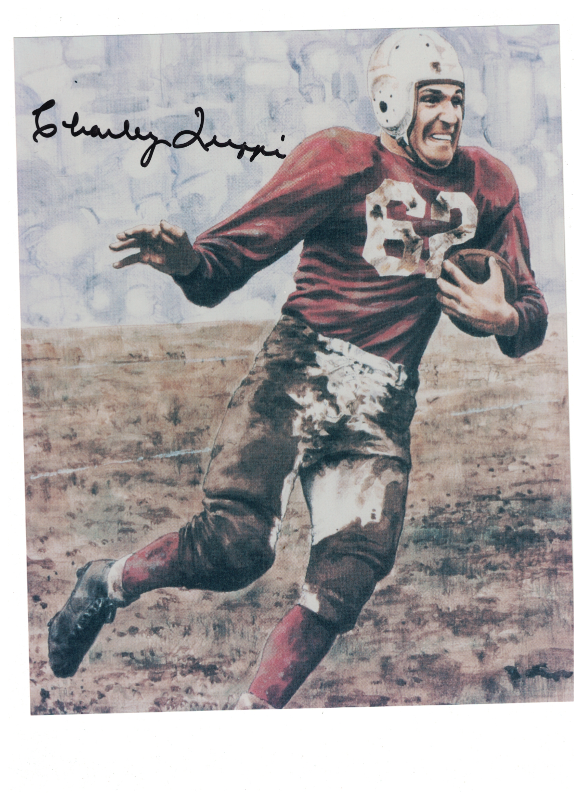 Charley Trippi Chicago Cardinals HOF Signed 8x10 Football Photo Poster painting W/Our COA