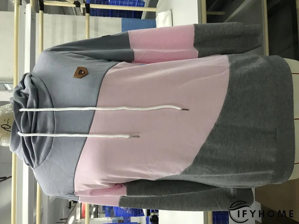 Hooded Color Block Regular Fit Hoodies & Sweatshirt | IFYHOME