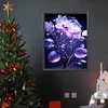 Diamond Painting-DIY Full Round Drill Glass Flower