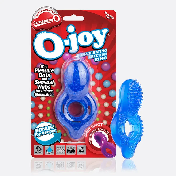 Pornhint Screaming O O-joy Cock Ring Blue