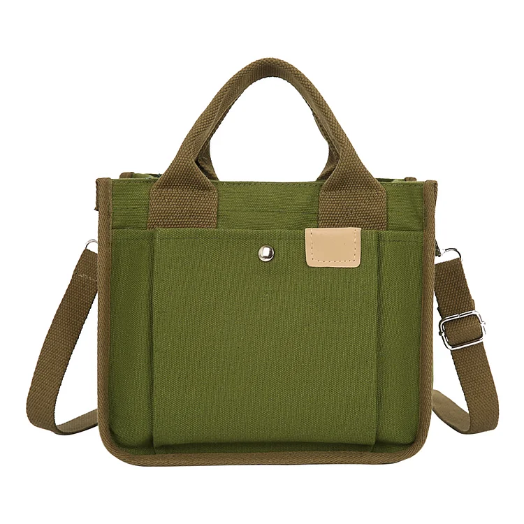 Canvas Casual Bag Adjustable Shoulder Strap Women Handbag Crossbody Bag Gifts