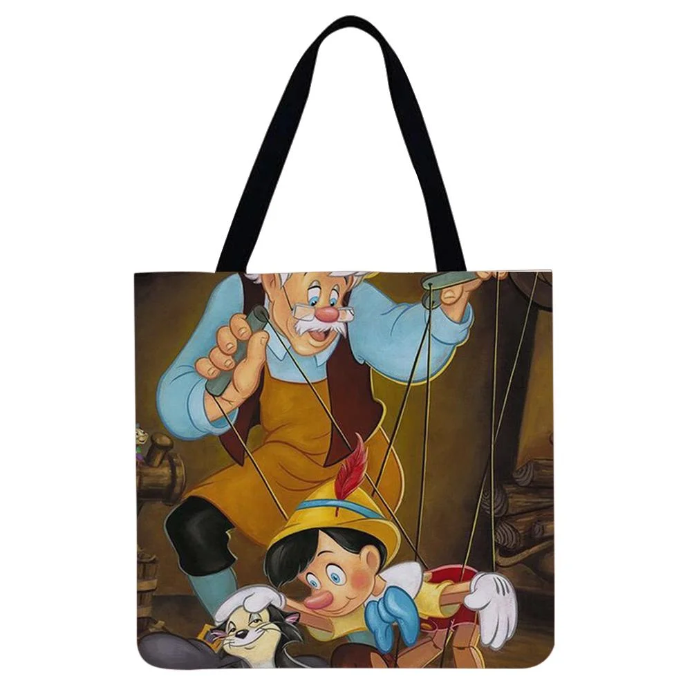Linen Tote Bag -  Disney