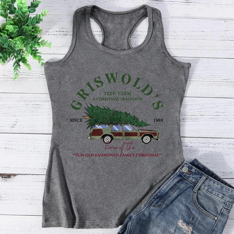 Griswold’s Tree Farm Vest Top-Annaletters