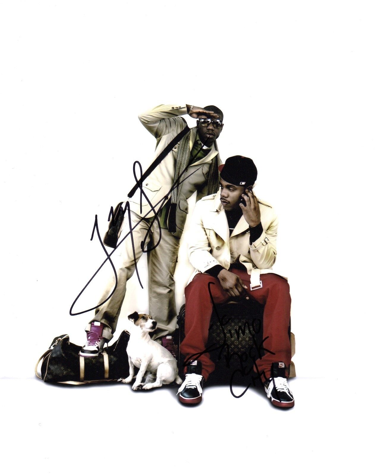 GFA Locked Away Duo * ROCK R. CITY * Signed 8x10 Photo Poster painting AD1 PROOF COA