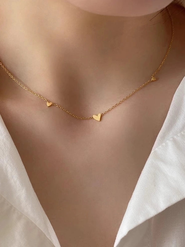 Minimalist Round Stainless Steel Necklace