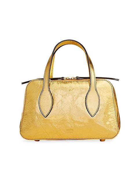 Khaite Small Maeve Leather Crossbody Bag 3.5 out of 5 Customer Rating
