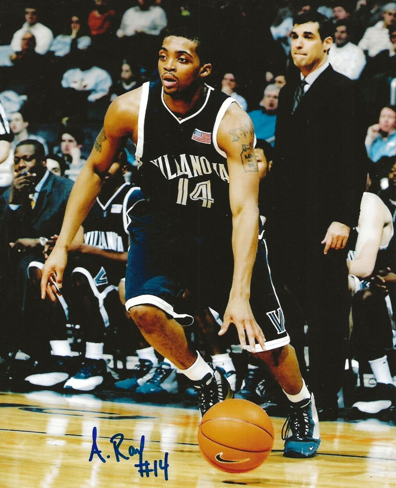 Allan Ray signed Villanova Wildcats 8x10 Photo Poster painting autographed 2