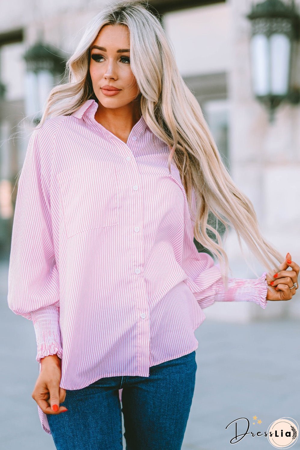 Date Night Striped Shirt