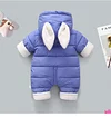 Autumn Winter Overall Infant Baby Down Cotton Thickened Romper