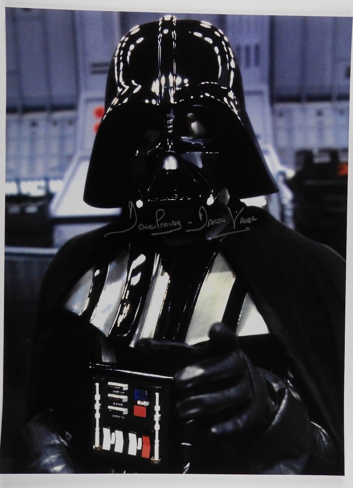 Star Wars David Prowse Darth Vader Star Wars Autograph Signed JSA 12 x 16