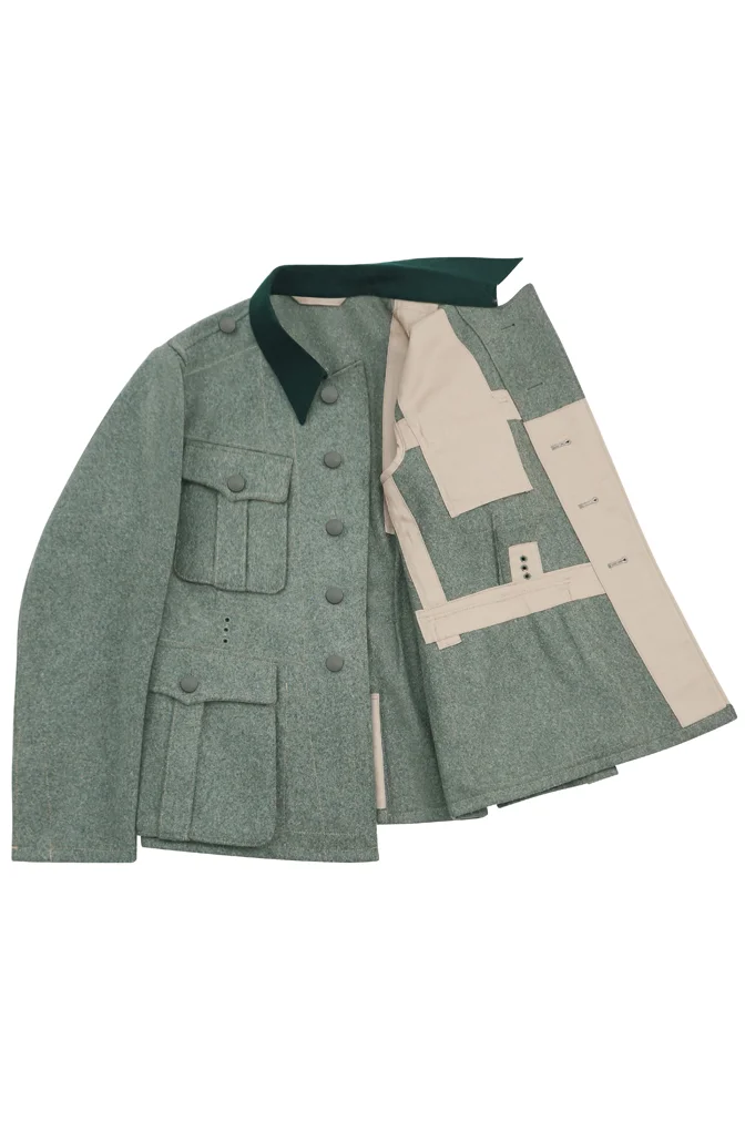   Elite German M1936 Officer Fieldgrey Wool Tunic Feldbluse II German-Uniform
