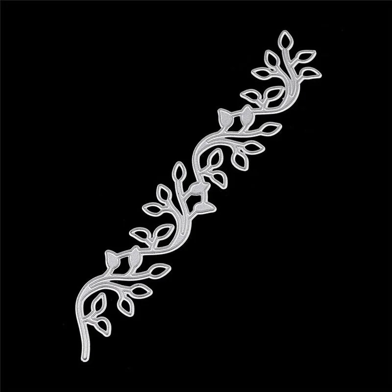 1pc Lace leaves decor Metal cutting stencil for DIY scrapbooking album Paper Card Decorative Craft Embossing Decorative Dies