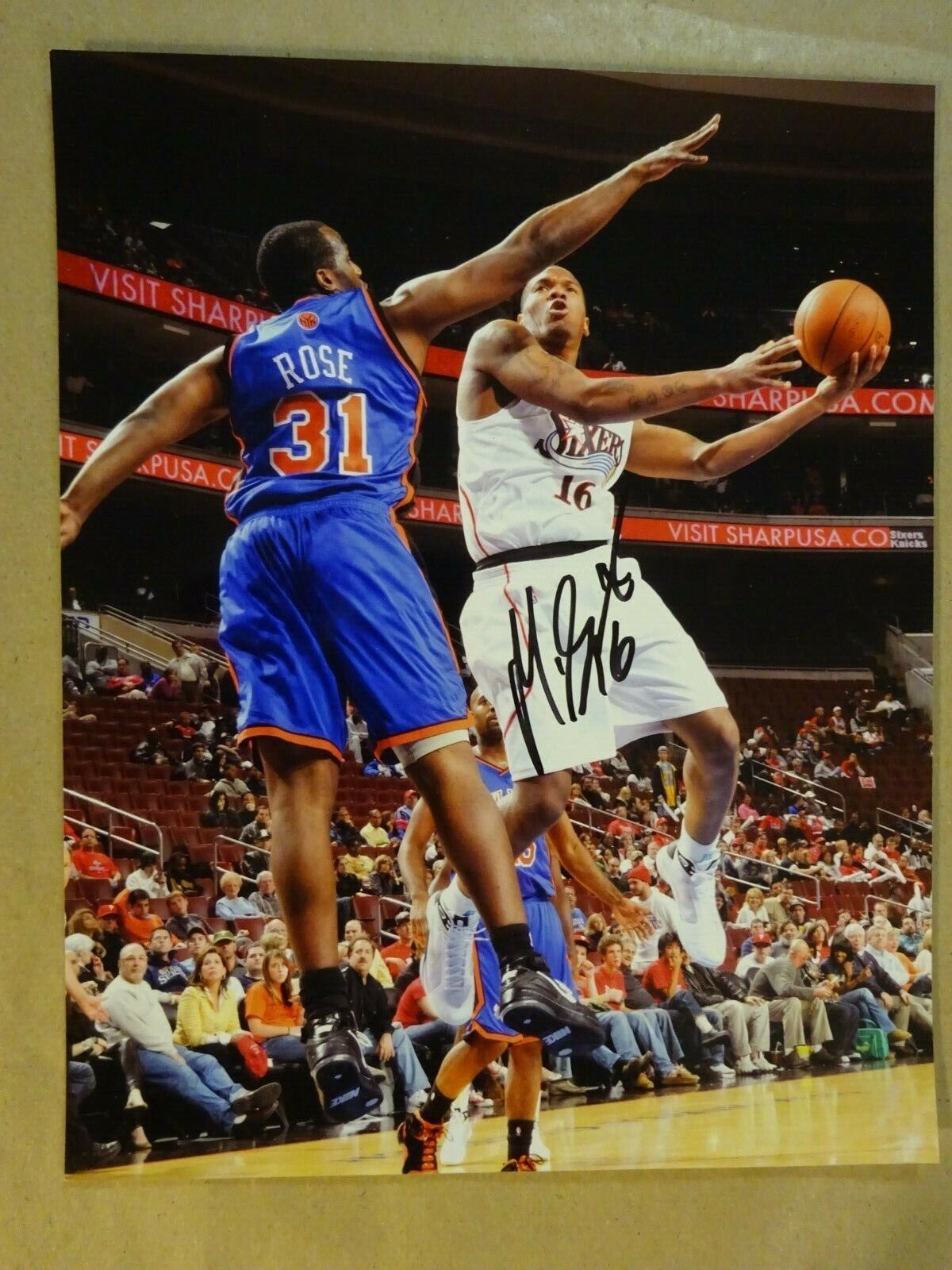 Autographed MARREESE SPEIGHTS Signed 8x10 Photo Poster paintinggraph Philadelphia 76ers