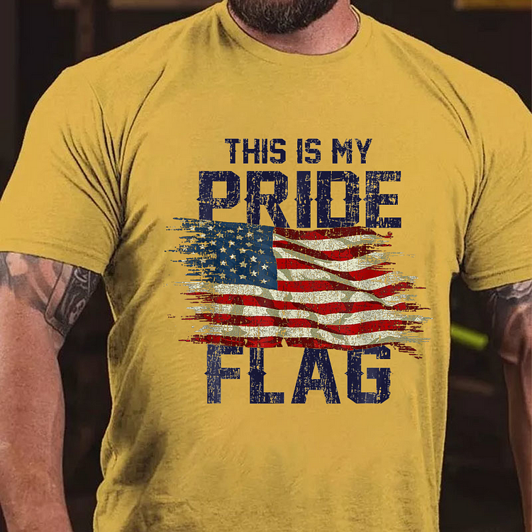 This Is My Proud Flag 4th of July T-shirt
